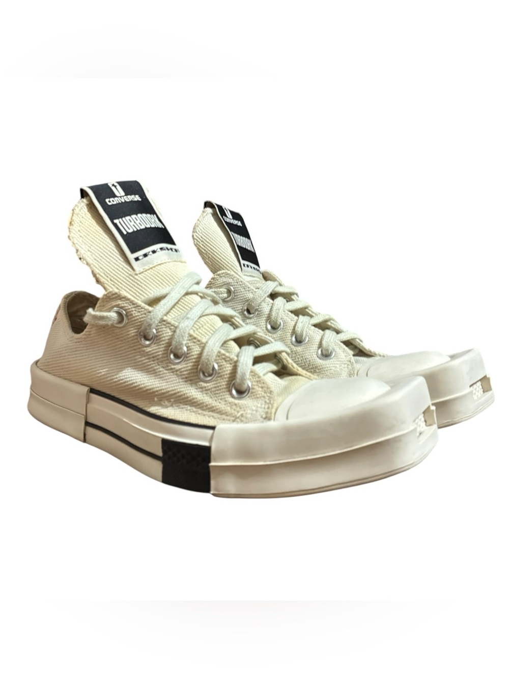 Converse x Rick Owens Turbodrk Chuck 70 Low Lily White
